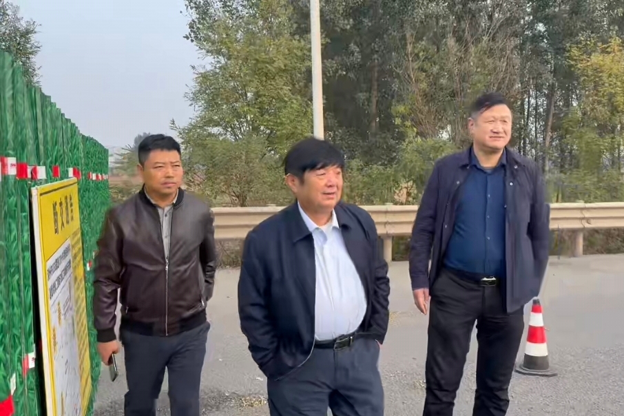 中交通力创始人孙忠弟莅临河北通力视察指导，为企业高质量发展锚定方向